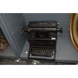 An early 20th century Imperial typewriter