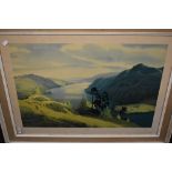 William Heaton Cooper, (1903-1995), after, a print, Ullswater, 60 x 85cm, mounted original framed