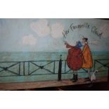 Sam Toft, (contemporary), after, a print, Her Favourite Cloud, 50 x 100cm, not framed