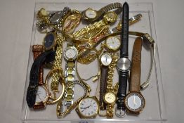 Approximately twenty women's wrist watches including Constant, Montine and Pelex