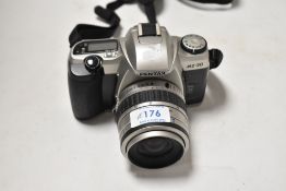 A Pentax MZ-30 camera.