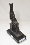 A Capa Esculturas, Claudio Coello, Madrid cold cast bronze study, of Egyptian interest.