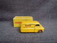 A Dinky diecast, 480 Bedford Kodak Van, in original box, missing both end flaps