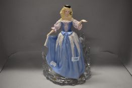 A 1988 Franklin Mint figurine. Princess of the Ice Palace AF with lead crystal stand.