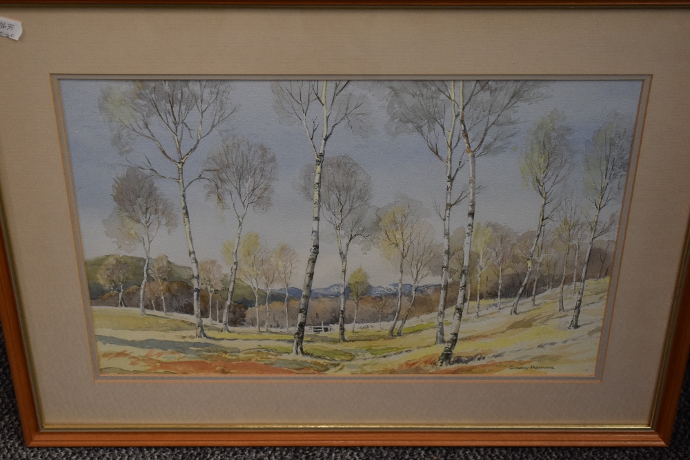 Sydney Passmore, (20th century), a watercolour, Lakeland woodland, signed, 33 x 49cm, mounted framed