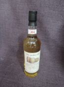 A bottle of Golden Cask Macallan Single Malt Scotch Whisky, distillery Macallan, distilled 1992,