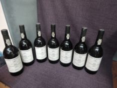 Seven bottles of Smith Woodhouse & Co 1976 Late Bottled Vintage Traditional Port, 20% vol, 75cl