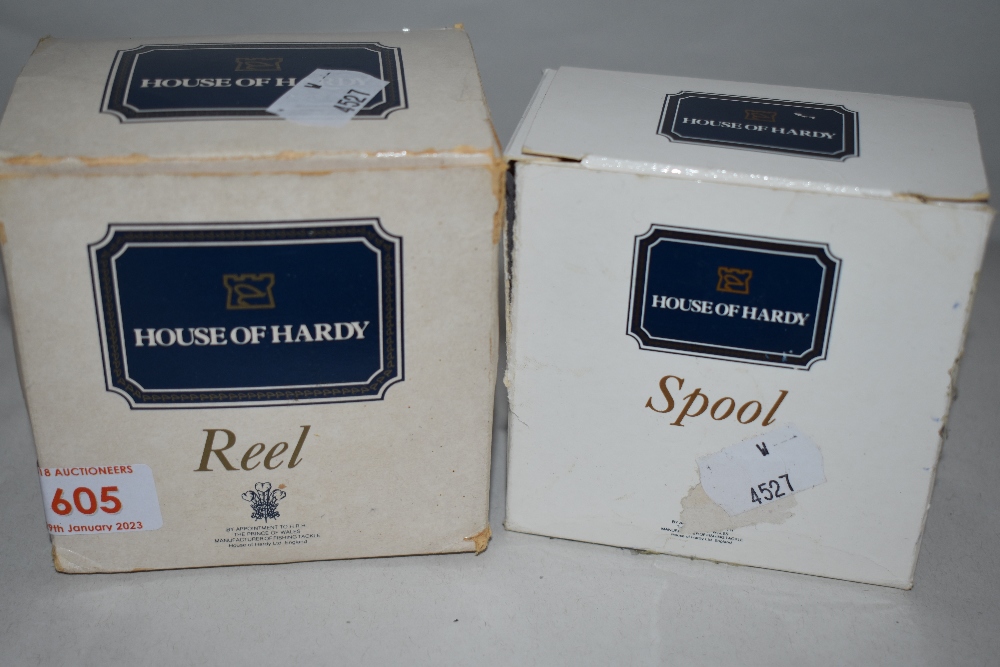 A House of Hardy fly reel The Golden prince 7/8 with spare spool both in blue hardy cases and in - Image 7 of 7