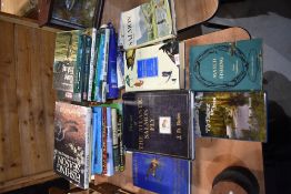 A Large collection of modern and vintage fishing related books