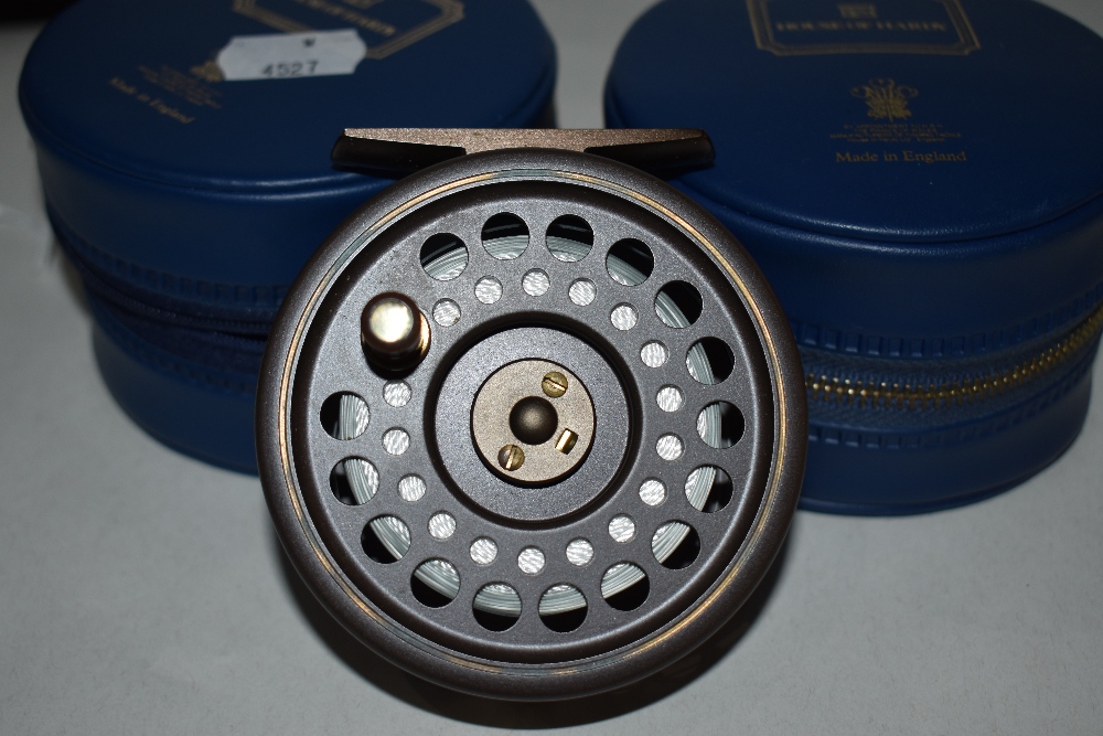 A House of Hardy fly reel The Golden prince 7/8 with spare spool both in blue hardy cases and in - Image 3 of 7