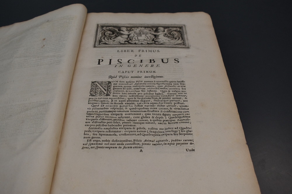 Antiquarian. Willughby, Francis - De Historia Piscium Libri Quatuor, &c. Oxford: 1686. With the - Image 4 of 15
