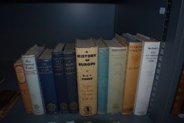 History. English and European interest. A selection of monographs. (10)