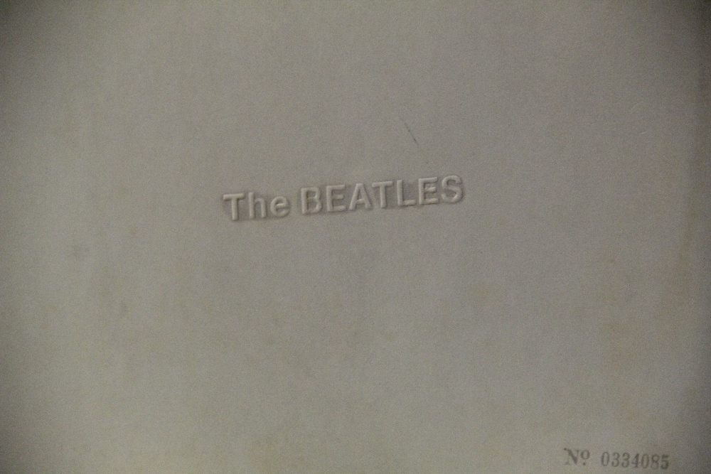 A top loading Beatles White album numbered 0334085, which comes with poster but no band inserts. - Image 2 of 3