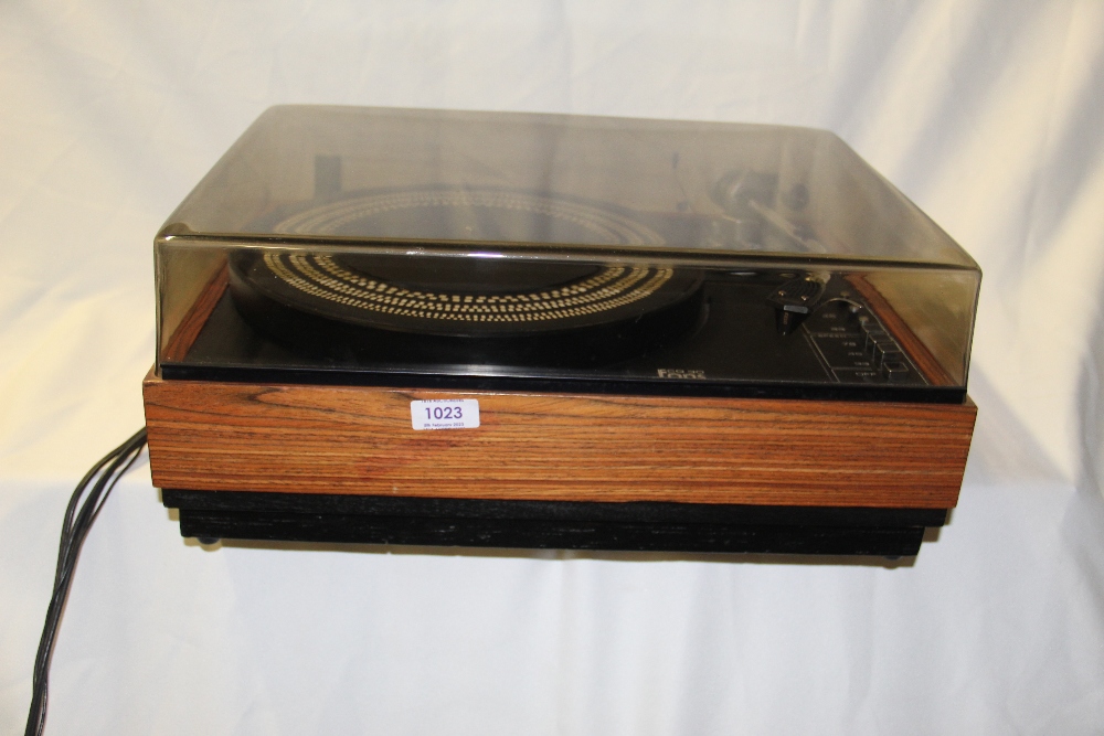 A top end turntable made by Fons. The Fons CQ30 is a great piece of three speed transcription - Image 5 of 8