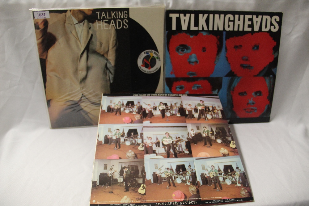 Five Talking Heads albums. A lot from the influential new wave/punk/ art rock band