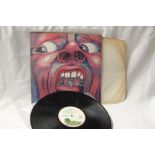 A nice UK Island copy of King Crimson 'In the court of the Crimson King'
