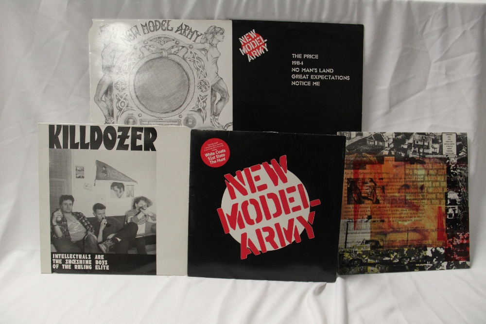 A lot of nice New Model Army, Killdozer, Dinosaur Jr and more. A mix of albums and 12' singles