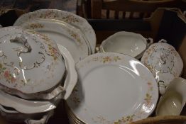 An early 20th century Burgess and Leigh Burslem,'Bramble' part dinner service, to include tureens,