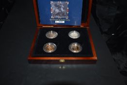 A Westminster Mint The Queen Elizabeth II Sovereign Collection, comprising four sovereigns, 1989