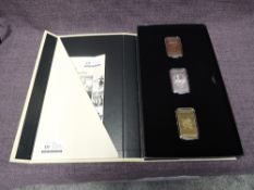 A London Mint The Olympic Museum London 2012, Three Time Host City Limited Edition Silver Three