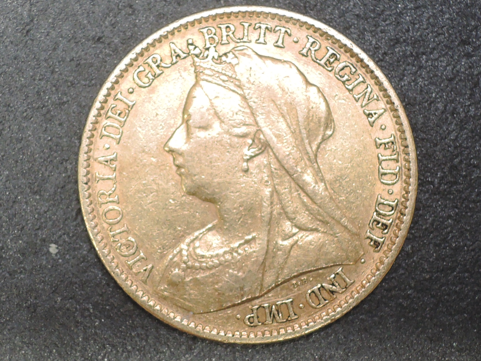 A United Kingdom 1899 Queen Victoria Old Head Gold Half Sovereign, Royal Mint - Image 2 of 2