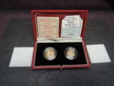 A United Kingdom Royal Mint, 500th Anniversary of the first gold sovereign 1489-1989,