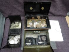 A collection of GB & World Coins including modern £2 Coins, older coins include a small amount of