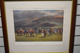 Neil Cowthorpe, (contemporary), after, a Ltd Ed print, Cheltenham Morning Remembered, signed and num