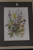 Patience Arnold, (1901-1992), a watercolour, still life, signed, 32 x 23cm, mounted framed and