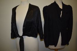 Two 1930s bolero jackets.