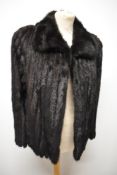 A ladies Saga Mink fur coat