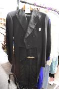 A vintage mens tuxedo or morning suit