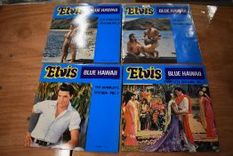 A lot of four collectable titles by Elvis - rare recordings