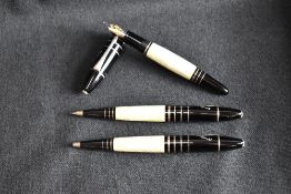A Montblanc F Scott Fitzgerald Writers Edition Limited Edition Piston fill fountain pen 4181/