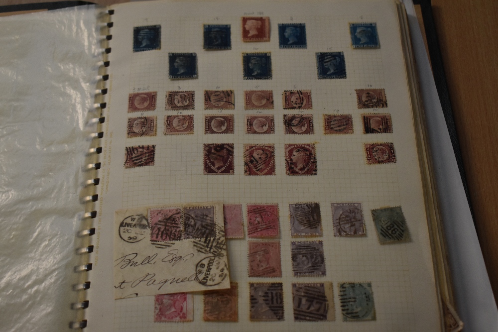GB 1840's-1950's + VINTAGE EMPIRE COUNTRIES A TO C IN ALBUM M & U Raw vintage stamp collection, - Image 5 of 18