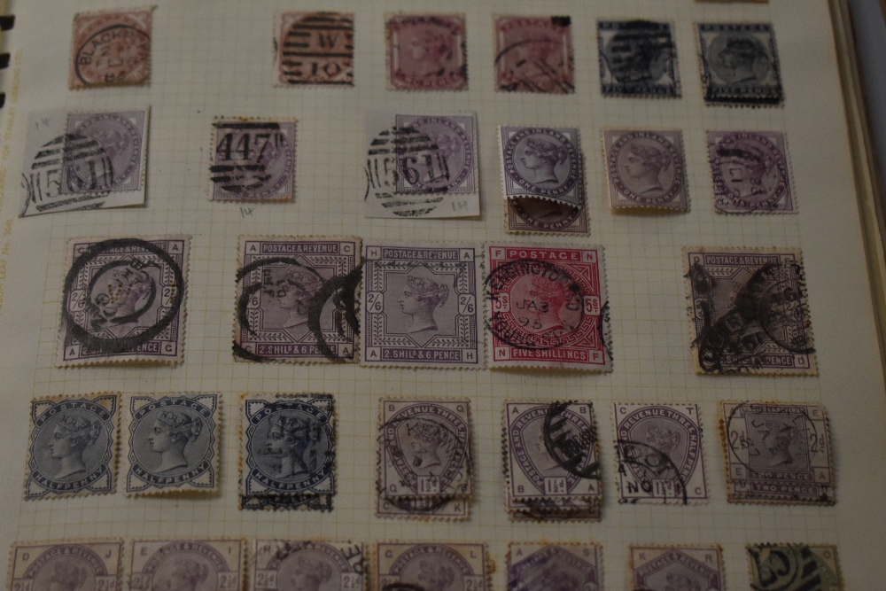 GB 1840's-1950's + VINTAGE EMPIRE COUNTRIES A TO C IN ALBUM M & U Raw vintage stamp collection, - Image 7 of 18
