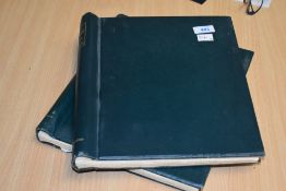 VINTAGE BRITISH EMPIRE COLLECTION QVIC-GVI IN 2 ALBUMS, MINT AND USED Pair of springback albums,