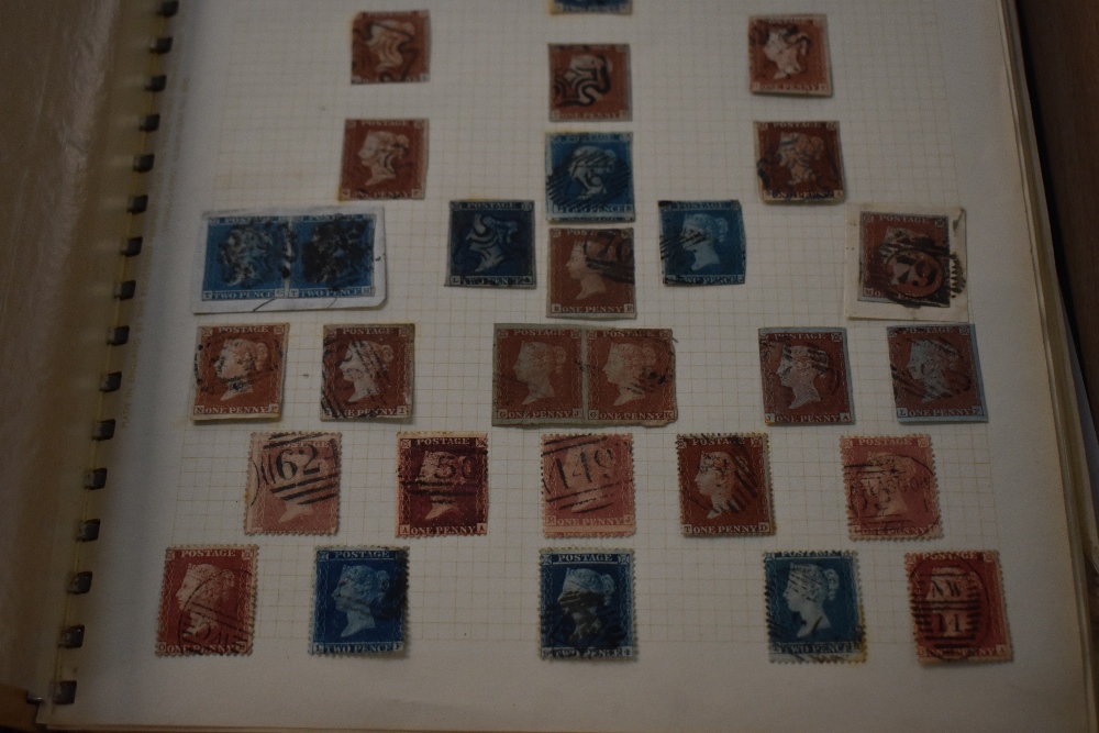 GB 1840's-1950's + VINTAGE EMPIRE COUNTRIES A TO C IN ALBUM M & U Raw vintage stamp collection, - Image 3 of 18