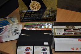 GB 2012 OLYMPICS FULL COLLN OF STAMP SHEETLETS & FDC's, FACE £250+ Fine collection of 2012 London