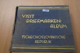 CZECHOSLOVAKIA 1919-45 SPECIALIST MINT COLLECTION, MUCH COMPLETE Somewhat battered album with fine