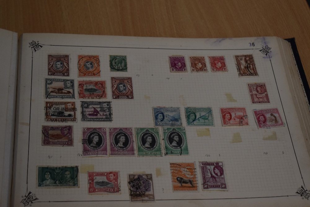 WORLD STAMP COLLECTIONS IN 2 ALBUMS, M & U, EARLY TO MID PERIOD Two vintage albums of Commonwealth & - Image 4 of 5