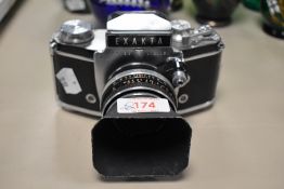 An Exakta Varex 11A with Carl Zeiss Jena Pancolor 2/50 lens No5822891