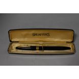 A Sheaffer Saratoga Snorkel fountain pen in original box