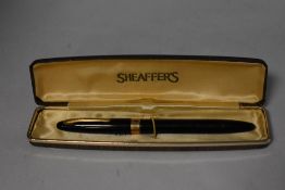 A Sheaffer Saratoga Snorkel fountain pen in original box