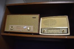 Two 1940s/50s radios; one Baird and one Ekco.