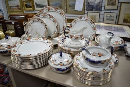 An early 20th century Corona Ware Tokyo pattern part dinner service.