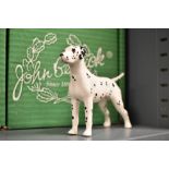 A Beswick figure study of a Dalmation with box.