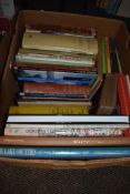 A box of books, predominantly of Lake District interest.