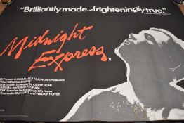 A UK Quad poster, 'Midnight Express'.