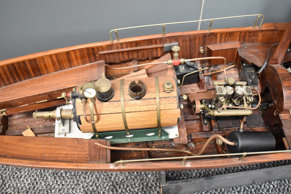 A Marten Howes & Baylis 1/12 scale Live Steam Model, Edwardian Style River Launch having four - Image 2 of 3